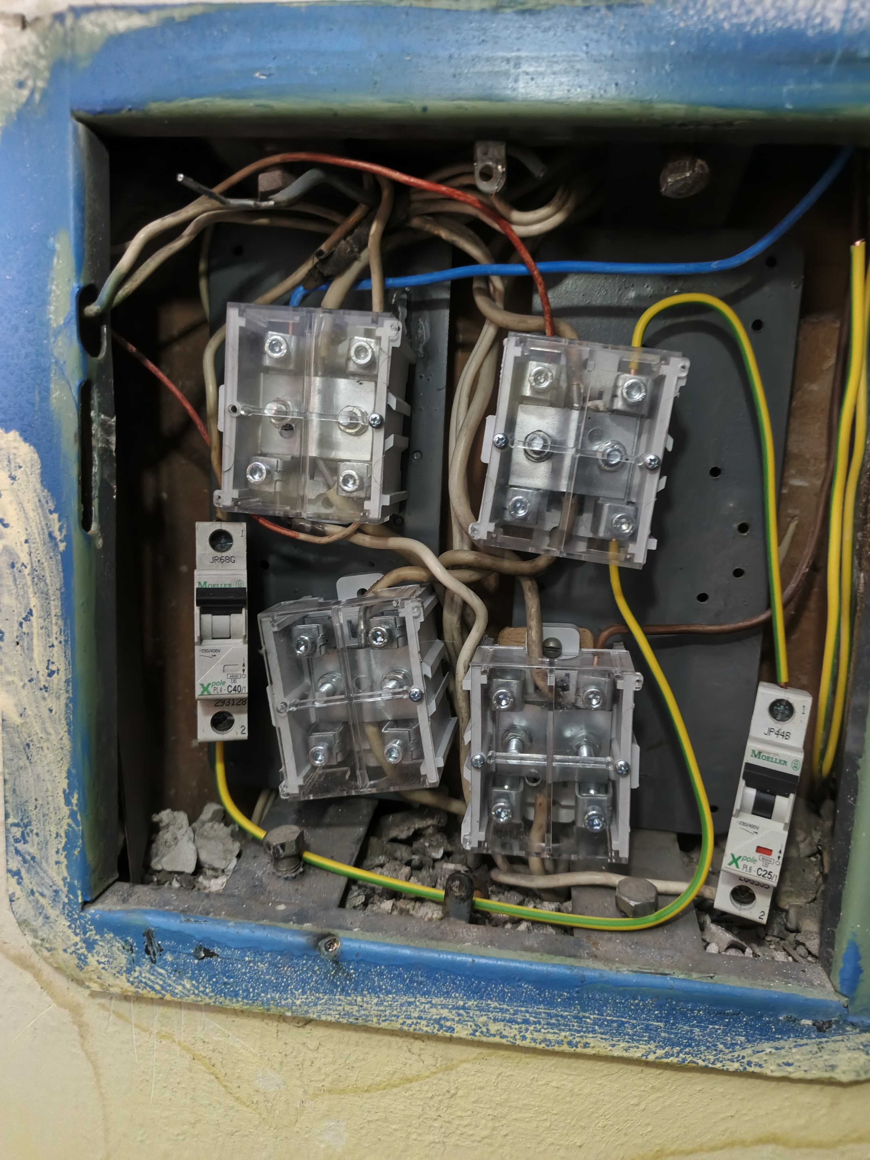 Фото Заміна розподільчих клем на поверсі 