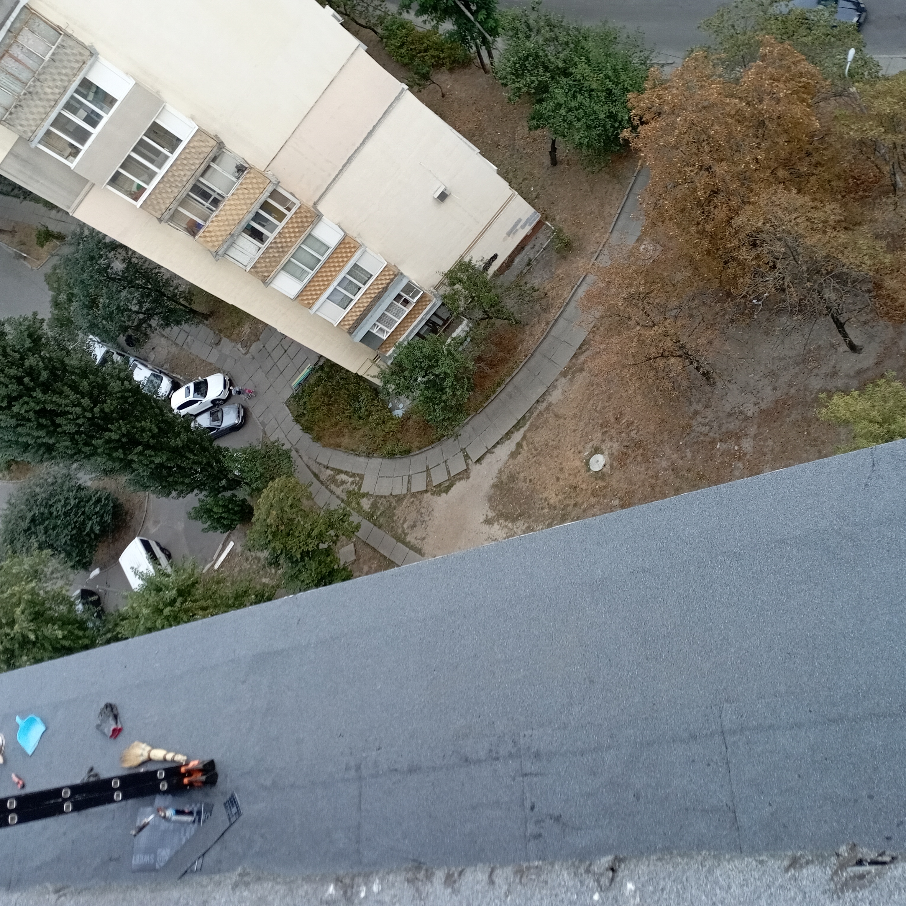 Фото заміна рубероїд на даху балкона 