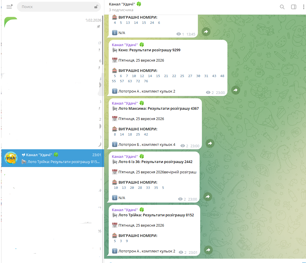 Фото Парсер результатів лотереї UNL з автоматичною відправкою в Telegram.
Скрипт на Python, який автоматично збирає результати лотереї з сайту unl.ua та публікує їх у Telegram-каналі (unl_lottery_ua)

Що реалізовано:
- Автоматичне завантаження сторінки результатів через Selenium (headless-режим Chrome) — сайт формує контент за допомогою JavaScript, тому звичайного HTTP-запиту недостатньо.
- Парсинг отриманої сторінки за допомогою BeautifulSoup.
- Формування форматованого повідомлення з HTML-розміткою.
- Автоматична відправка готового повідомлення в Telegram-канал через Bot API.

Для чого використовується:
Автоматичне оновлення каналу з результатами лотереї без ручного втручання.

Стек: Python, Selenium, BeautifulSoup, Telegram Bot API, webdriver-manager.